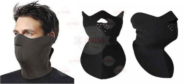 Moto Express Motosiklet Neopren Yüz-Boyun Maksesi Uzun Model