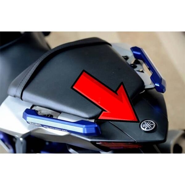 Yamaha YZF R25 MT25 2014-2024 Arka Stop Üstü Kuyruk Grenajı Amblemi Logosu A