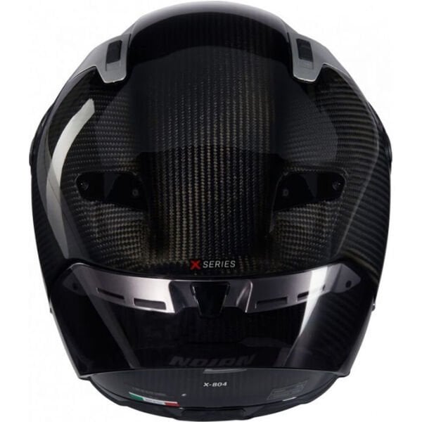 NOLAN X-804 RS ARGENTO 332  Ultra Carbon Parlak Siyah Kask