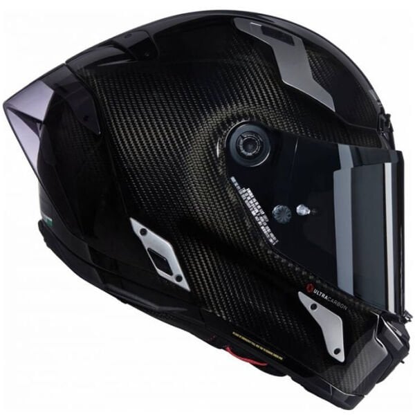 NOLAN X-804 RS ARGENTO 332  Ultra Carbon Parlak Siyah Kask