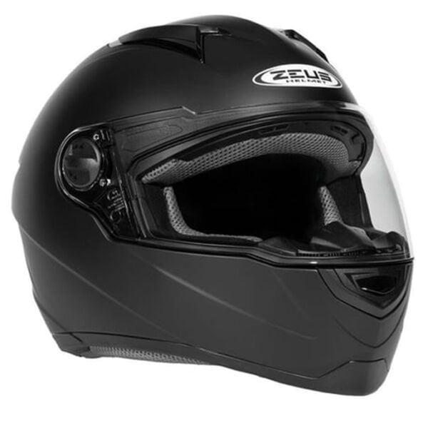 Zeus Zs-811A Mat Siyah Kapalı Kask