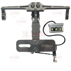 Moto Express PLAKA DEMİRİ KATLANIR GRİ