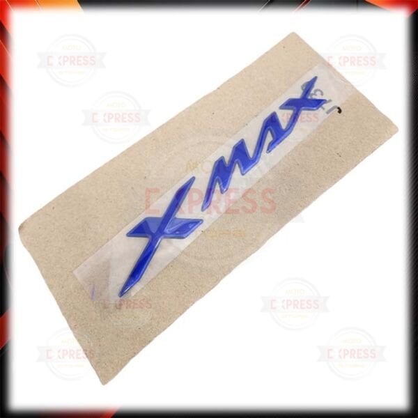 Yamaha Xmax250 1 Adet Sele Altı Yan Kapak Grenaj 3D Amblemi Çıkartması Mavi