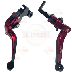 Moto Express FREN VE DEBRİYAJ KOLU R25 KIRMIZI KATLANIR 2020