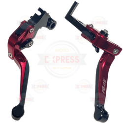 Moto Express FREN VE DEBRİYAJ KOLU R25 KIRMIZI KATLANIR 2020