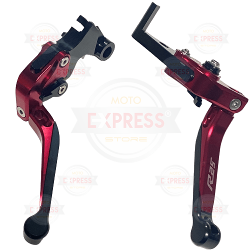 Moto Express FREN VE DEBRİYAJ KOLU R25 KIRMIZI KATLANIR 2020