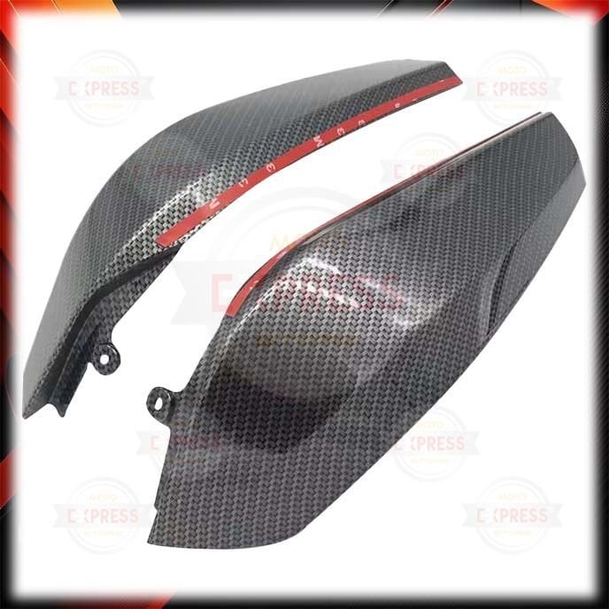 Yamaha Nmax125-155 2021-2024 Yan Rüzgarlık Dizlik Koruması Karbon Desenli