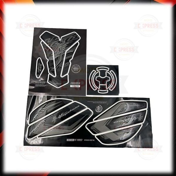 Suzuki GSX-R 1300 Hayabusa Gen3 21-26 Uyumlu Tankpad Depo Yan Ped Seti