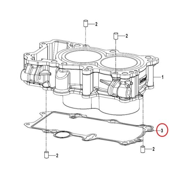 Cfmoto 450SR 450NK Silindir Alt Contası A