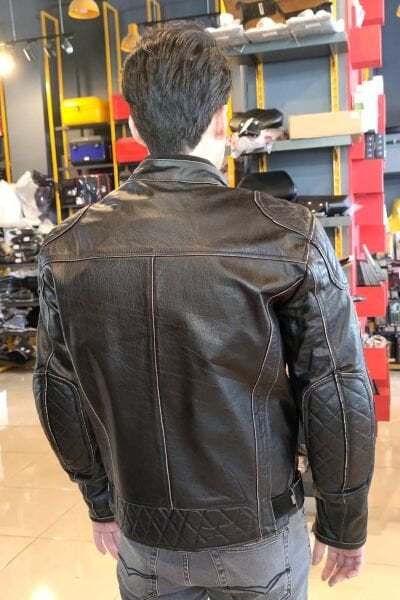 Andes Hakiki Dana Derisi 4 Mevsim Yazlık Kışlık Motosiklet Montu