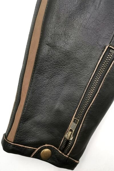 Andes Hakiki Dana Derisi 4 Mevsim Yazlık Kışlık Motosiklet Montu S