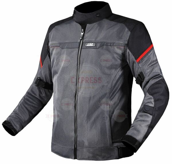 Ls2 Rıva Mont Siyah-Gri-Kırmızı