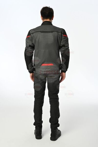 Ls2 Rıva Mont Siyah-Gri-Kırmızı