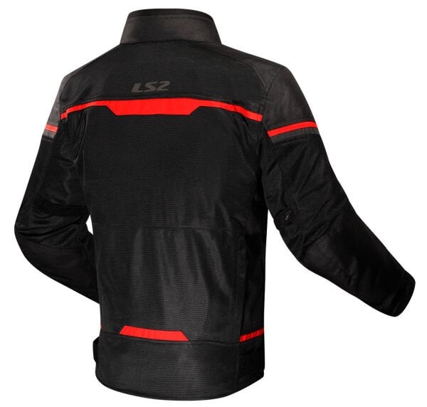 LS2 RIVA MONT SİYAH-KIRMIZI