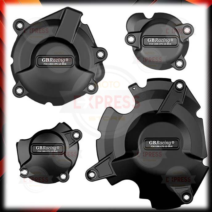 GBRacing GSX-S750 L7 2017-2019 Motor Blok Koruma Kapağı Seti