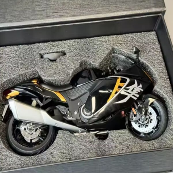Suzukı Hayabusa Gen3 1:9 Ölçek Maket Model Motosiklet Siyah
