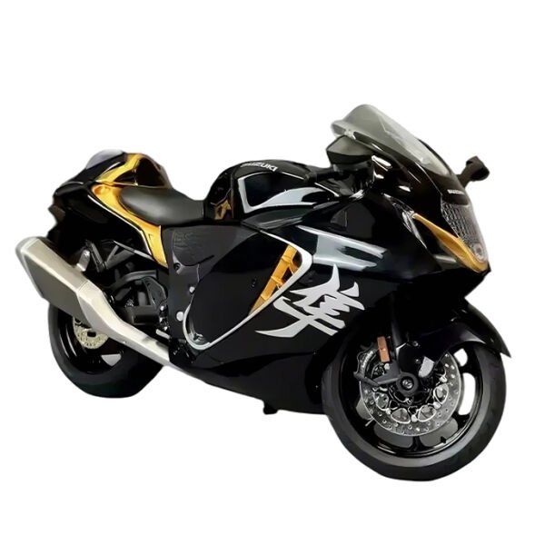 Suzukı Hayabusa Gen3 1:9 Ölçek Maket Model Motosiklet Siyah