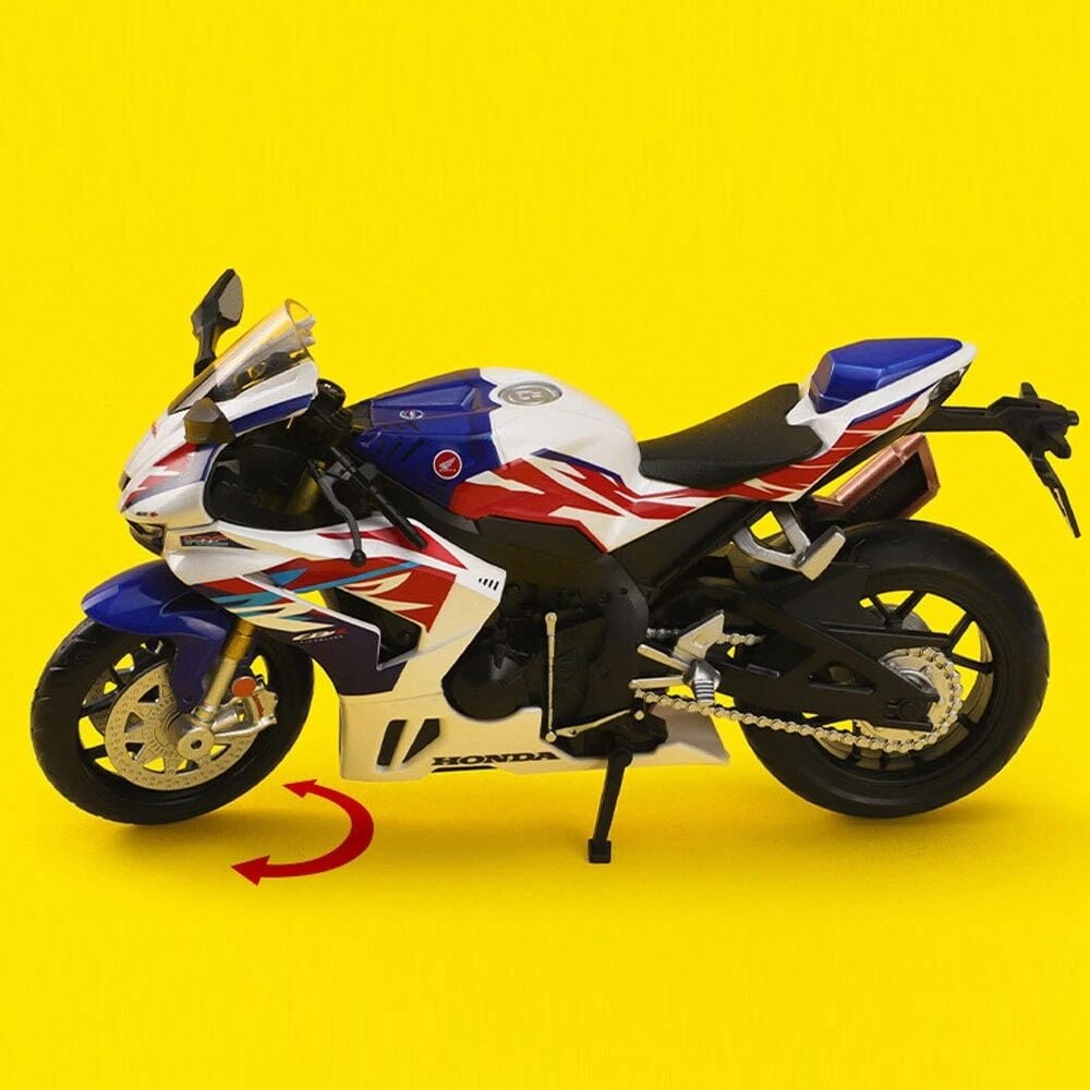 Honda CBR1000RR-R 1:12 Ölçek Maket Model Motosiklet Beyaz
