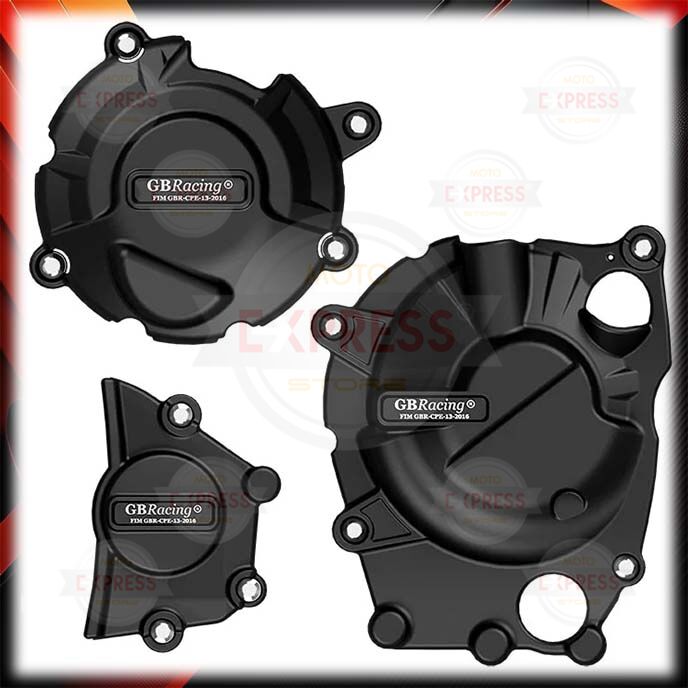 GBRacing Kawasaki Ninja ZX-4RR 2023-2026 Motor Blok Koruma Kapağı Seti
