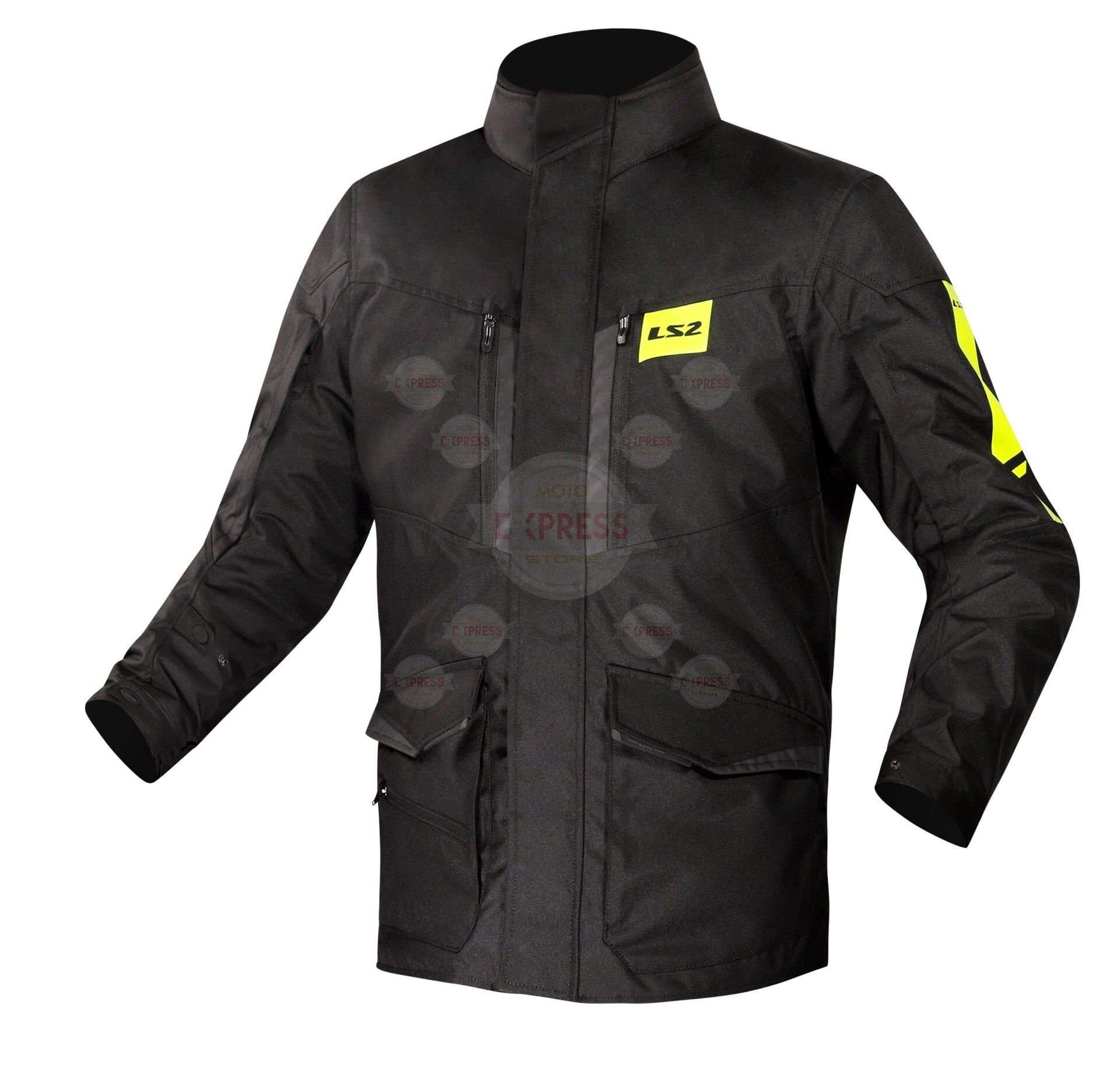 Ls2 Metropolıs Evo Mont Siyah-Neon Sarı