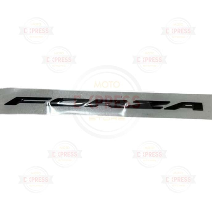 Honda Forza250 1 Adet Siyah Sele Altı Yazısı Sticker Etiketi Amblemi Arması A