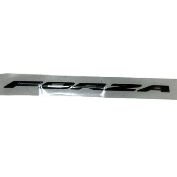 Honda Forza250 1 Adet Siyah Sele Altı Yazısı Sticker Etiketi Amblemi Arması A