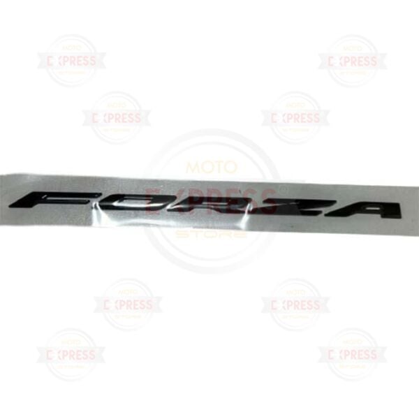 Honda Forza250 1 Adet Siyah Sele Altı Yazısı Sticker Etiketi Amblemi Arması A