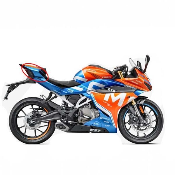 CFMoto 250SR 2023-2025 Sağ Arka Sele Altı Küçük Kuyruk Grenajı Mavi A