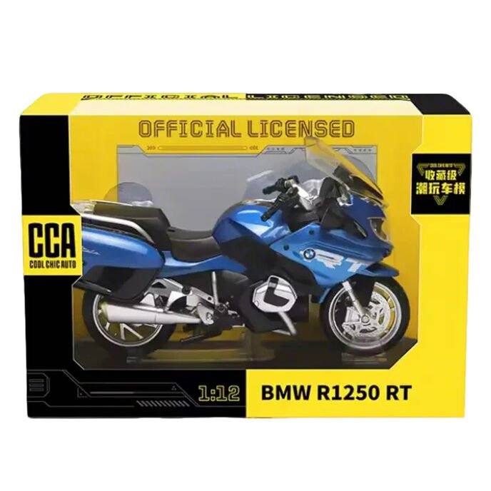 Bmw R1250 RT 1:12 Ölçek Maket Model Motosiklet Mavi