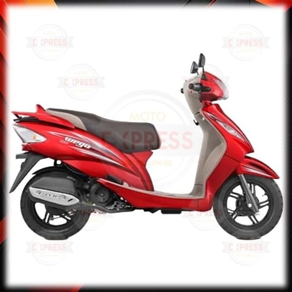 Tvs Wego 110 Arma Sticker Amblem Seti Kırmızı