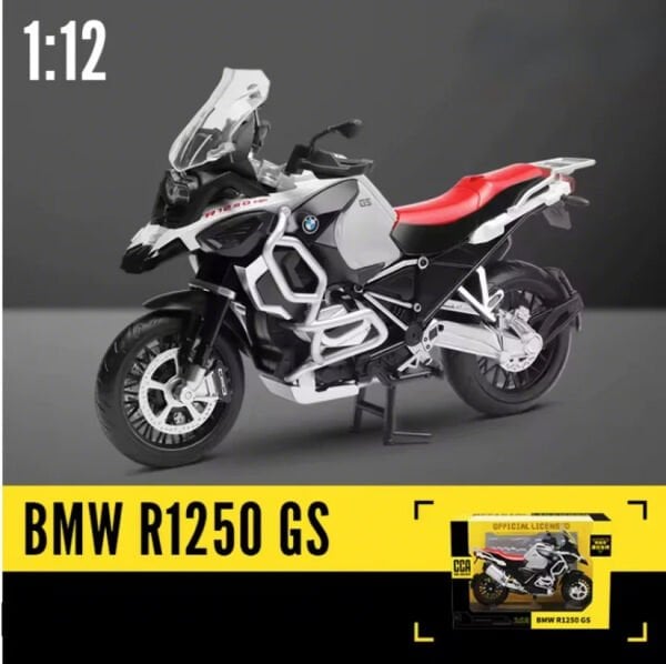 Bmw R1250 GS 1:12 Ölçek Maket Model Motosiklet