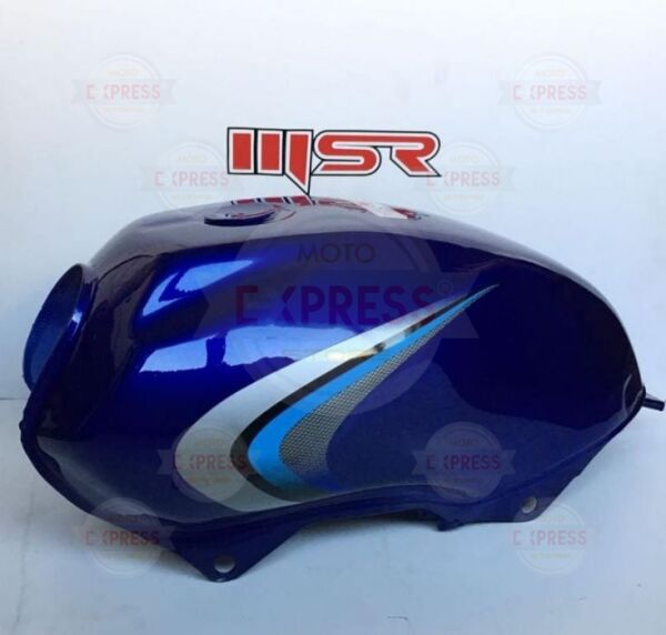 Moto Express YBR 125 MAVİ BENZİN DEPOSU