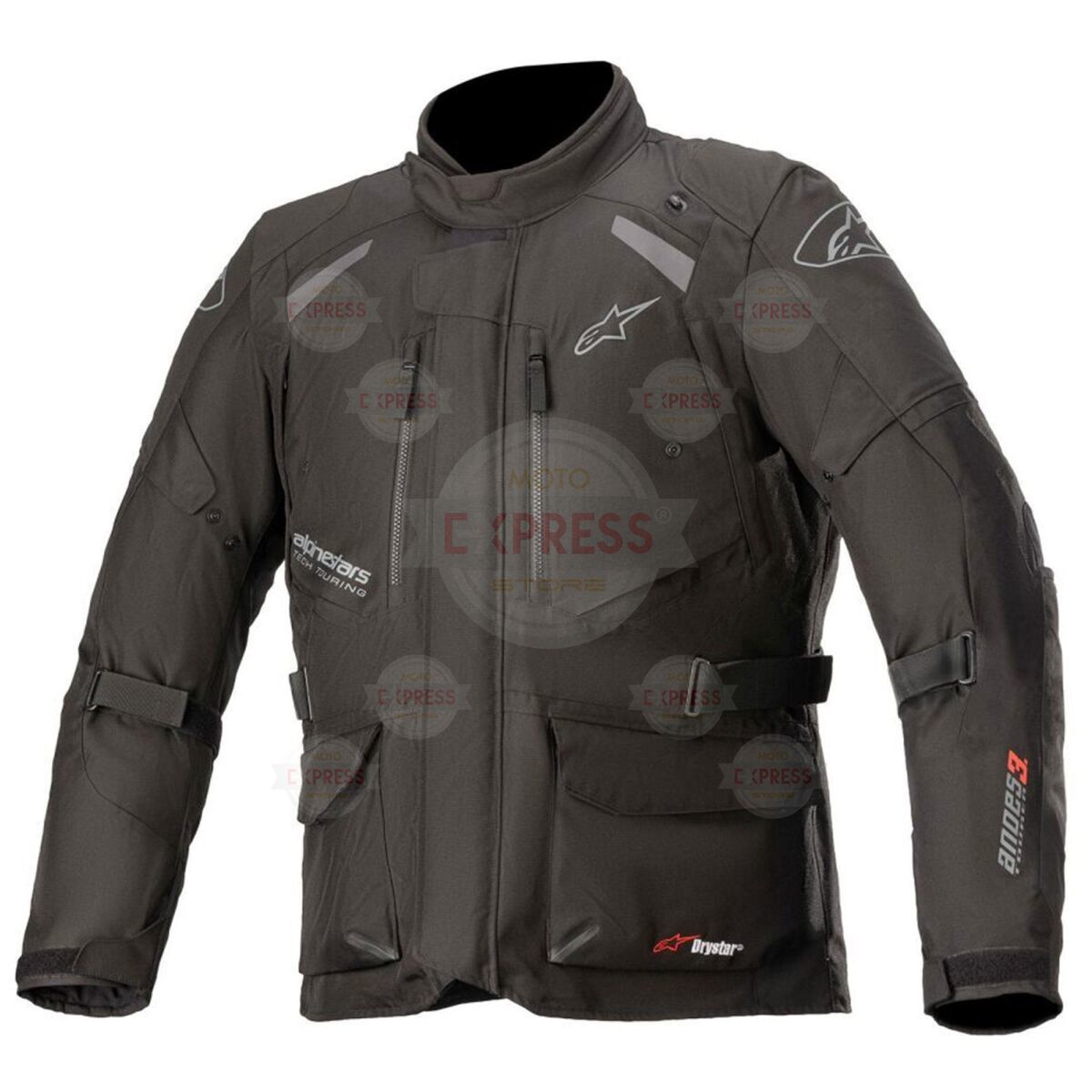 Alpinestars Andes V3 DryStar Korumalı Motosiklet Montu Siyah/Sarı