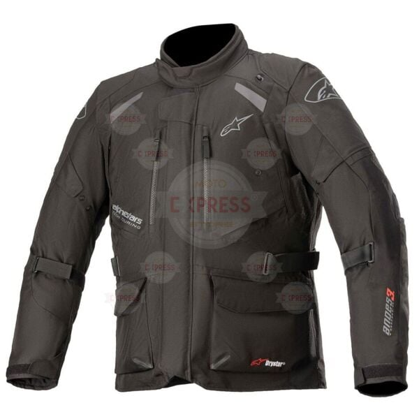 Alpinestars Andes V3 DryStar Korumalı Motosiklet Montu Siyah/Sarı