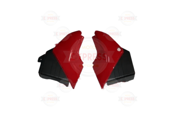 Ybr 125 Kırmızı Yan Kapak Tk.