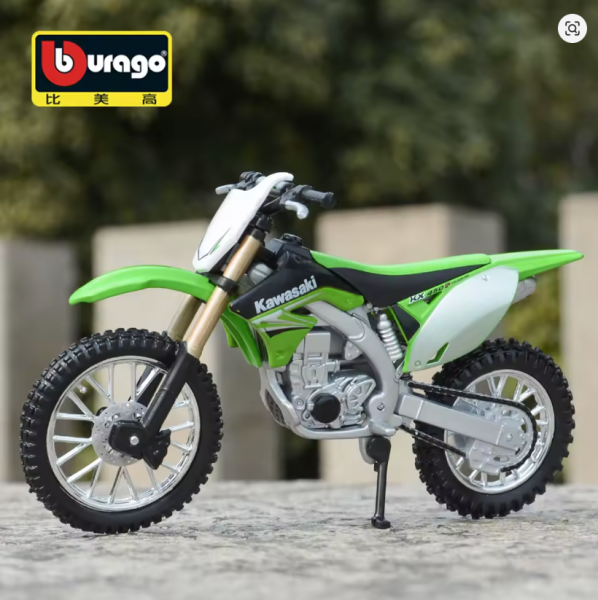 Kawasakı Cross Maket Model Motosiklet  Küçük Boy
