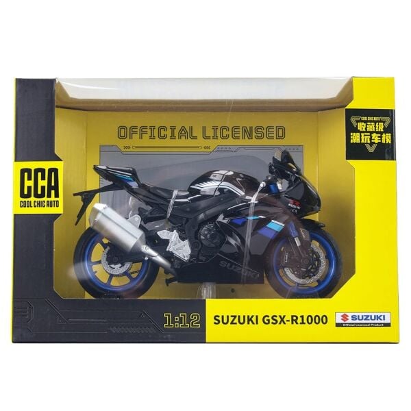 Suzukı GSX-R1000 1:12 Ölçek Maket Model Motosiklet