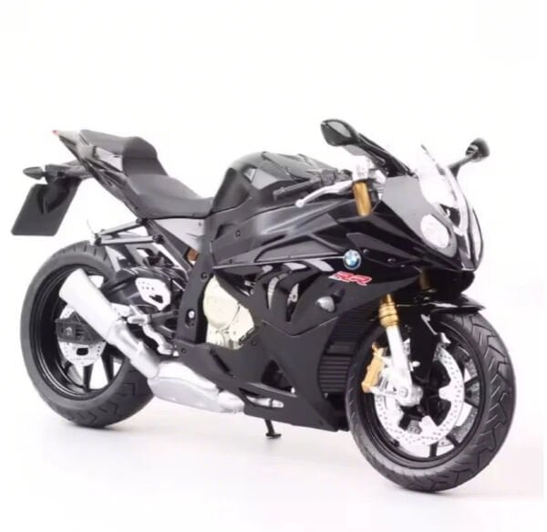 Bmw S1000RR 1:12 Ölçek Maket Model Motosiklet Siyah