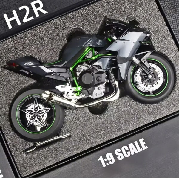 Kawasaki H2R 1:9  Dıe-Cast Maket Model Motosiklet