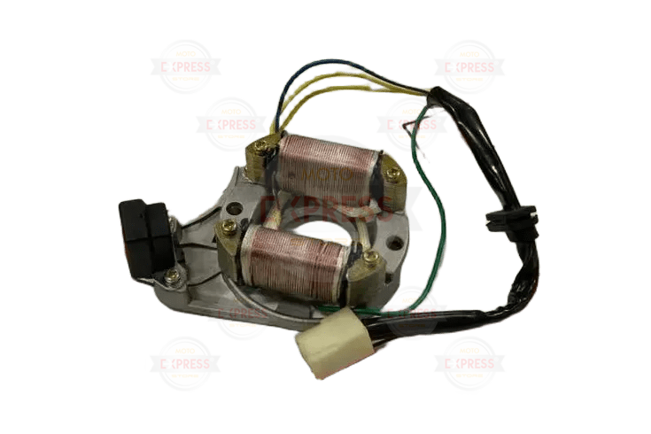 Cub 100 - 110 Cc 2'Li Statör Bez Sargılı 5 Jak İnce Bobin Geniş Tabla