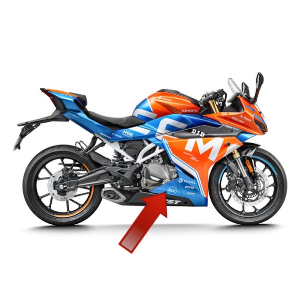CFMoto 250SR 2023-2024 Yağ Filtresi Üst Grenajı Mavi A