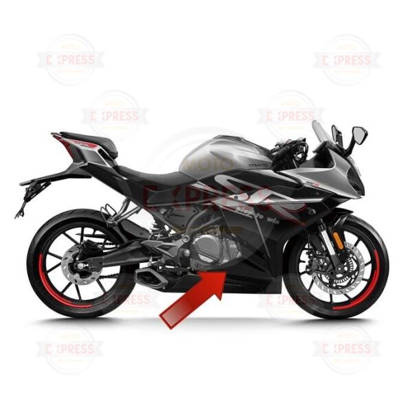 CFMoto 250SR 2020-2025 Yağ Filtresi Üst Grenajı Parlak Siyah A