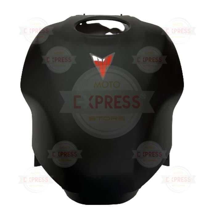 Yamaha MT25 2020-2024 Benzin Deposu Üstü Arkası Grenajı Paneli Mat Siyah-Kırmızı A