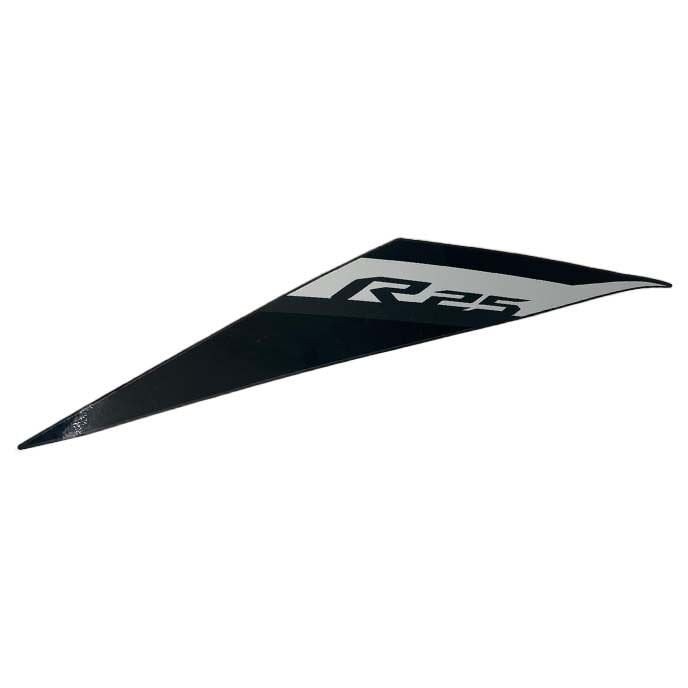 Yamaha YZF R25 2024 Mat Siyah Sağ Sinyal Grenajı Etiketi Sticker A
