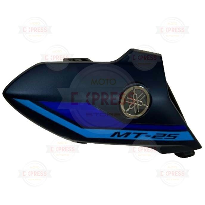 Yamaha MT25 2020-2024 Gümüş Mat Mavi Sağ Depo Yanı Grenajı Kapağı Paneli A