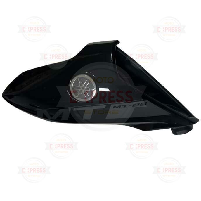 Yamaha MT25 2020-2024 Sağ Depo Yanı Grenajı Kapağı Paneli Parlak Siyah-Gri P2 A