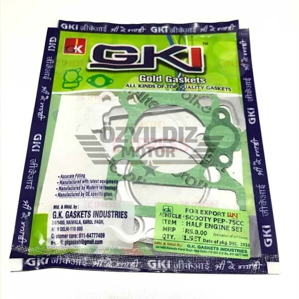 Moto Express CONTA YARIM PEP 75LİK