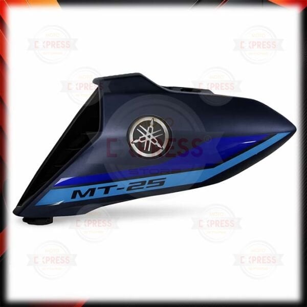 Yamaha MT25 2022-2024 Sol Depo Yanı Ön Grenajı Ramair Mat Mavi A