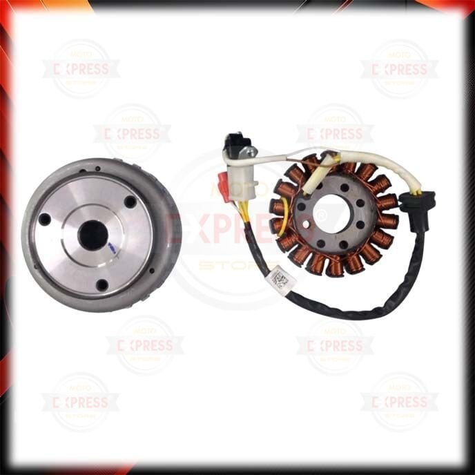 Tvs Apache RTR200 2024-2026 Manyeto ve Statör Alternatör Sargısı Seti A