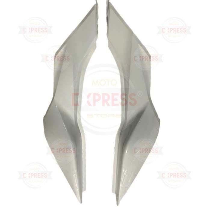 Honda CB125F 2017-2020 Arka Sele Altı Kuyruk Grenajı Beyaz Sağ Sol Takım Om